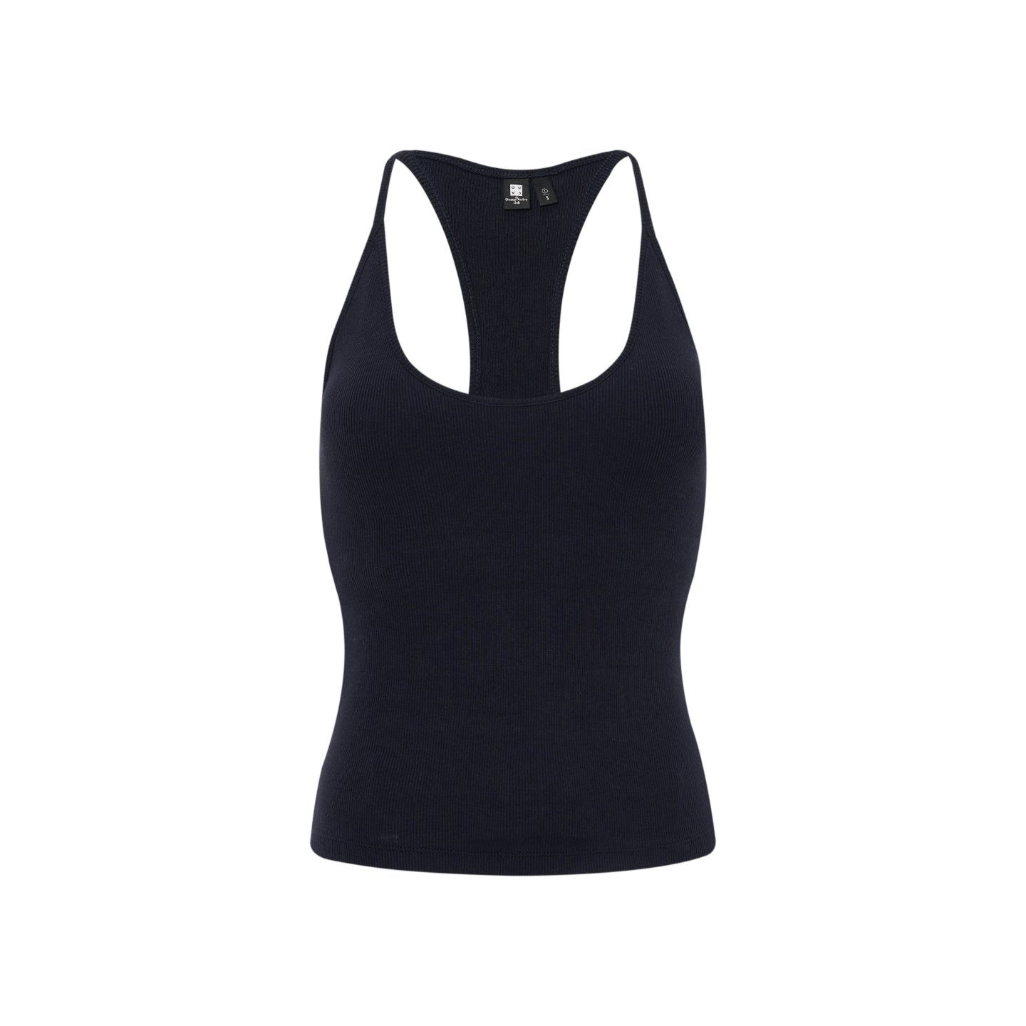 Stretch Halter Tank Top With Removable Pads