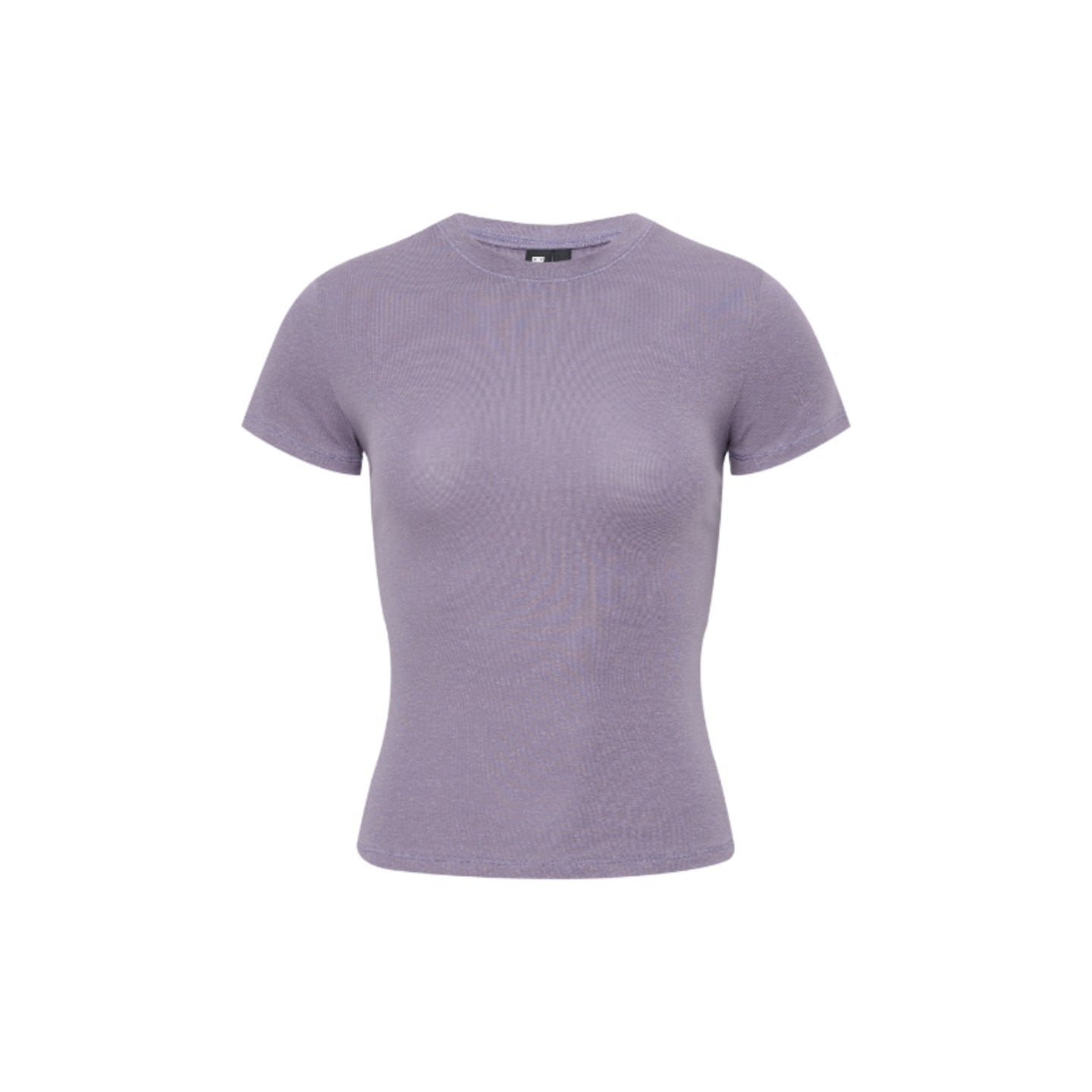 Tencel Linen Fitted Short-sleeved T-shirt
