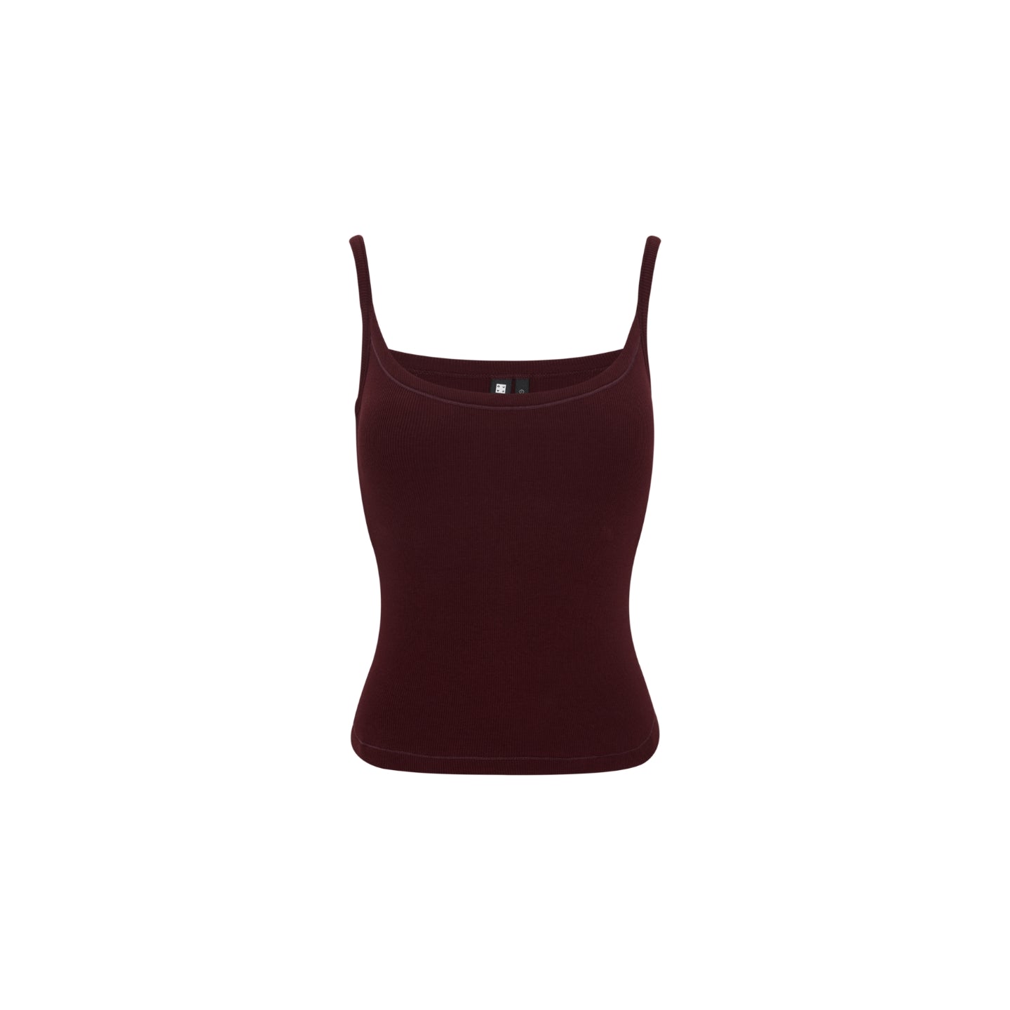 Removable Built-in Bra Ribbed Athleisure Spaghetti Strap Cami
