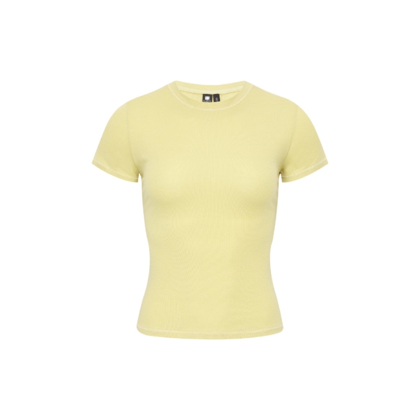 Tencel Linen Fitted Short-sleeved T-shirt