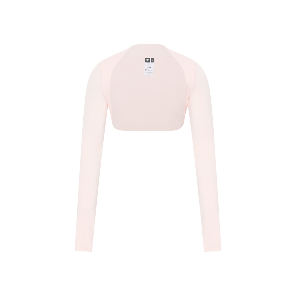 Stretch Long-Sleeve Bolero Top
