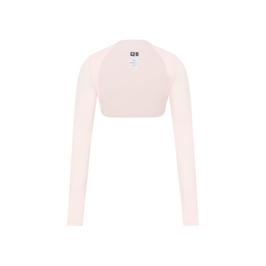 Stretch Long-Sleeve Bolero Top