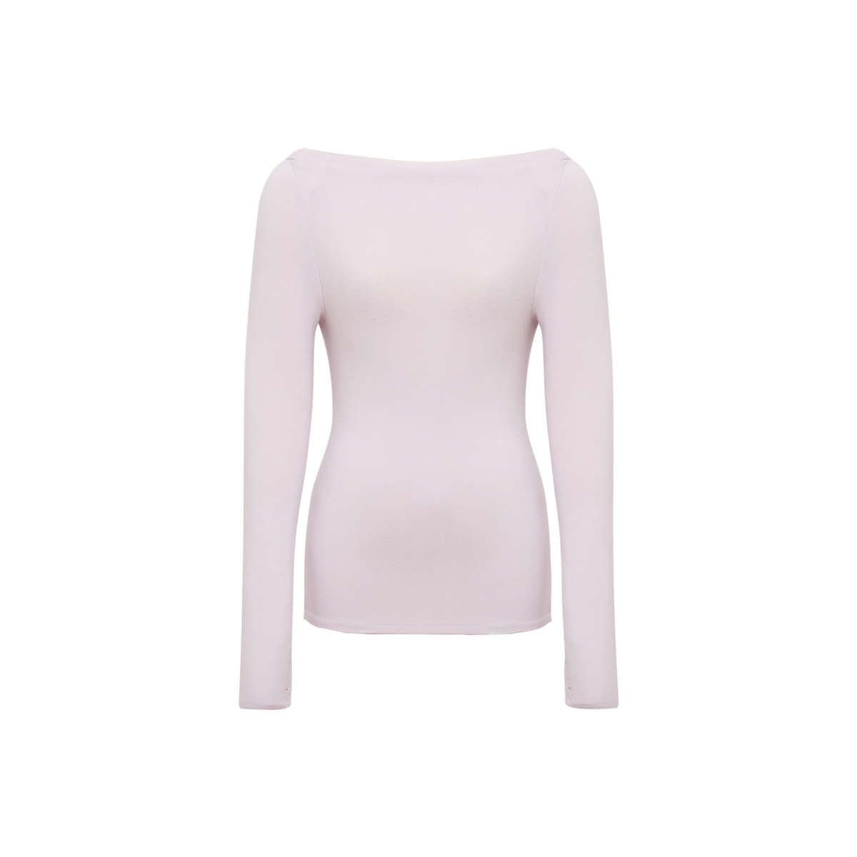 Brushed Off-Shoulder Long-Sleeve Top
